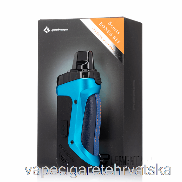 Vape Hrvatska Geek Vape Aegis Boost 40w Pod Mod Kit Le Bonus Kit - Almighty Blue